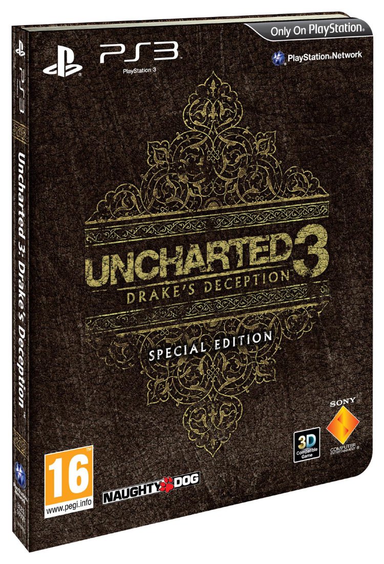 Купить Uncharted 3: Иллюзия Дрейка. Специальное Издание (PS3) в магазине  ИгРай