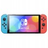Nintendo Switch OLED (неоновый синий / неоновый красный) (HK)