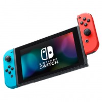Nintendo Switch (неоновый синий / неоновый красный) (128 GB + Игры) Б.У.