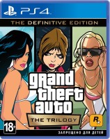 Grand Theft Auto - The Trilogy (GTA). The Definitive Edition (PS4) Б.У.