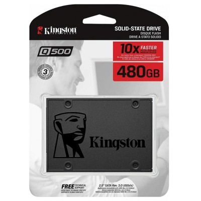 SSD Kingston 480GB 2.5 (R/W-450/500 MB/S) TLC