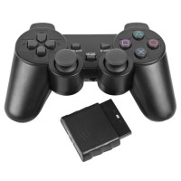 DualShock 2 Black Wireless (PS2)