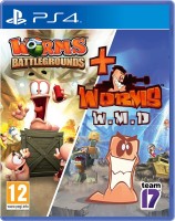 Worms Battlegrounds + Worms WMD (PS4) Б.У.