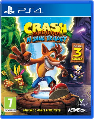 Crash Bandicoot N’sane Trilogy (PS4) Б.У.