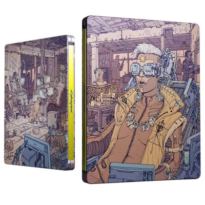 Cyberpank 2077 SteelBook (Voodoo Boys) + ComicBook (Ростест) без игры