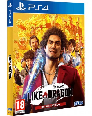 Yakuza: Like a Dragon. Day Ichi Steelbook Edition (PS4) Б.У.
