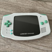 Gameboy Advance AGS - 001 (ITA Laminated LCD Screen Mod) Светло - серо - зелёный