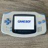 Gameboy Advance AGS - 001 (ITA Laminated LCD Screen Mod) Серо - синий
